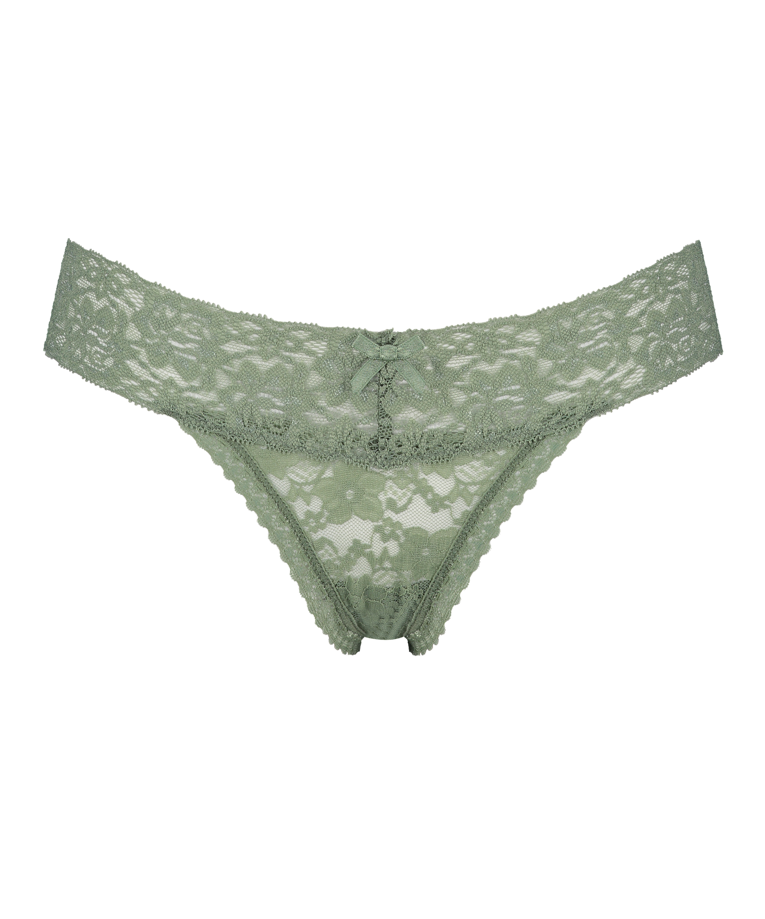 Extra Low V-Thong, Green, main