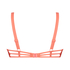 Sunrise Padded Underwired Bikini Top, Orange