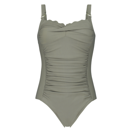Scallop Dreams Ocean Swimsuit, Green