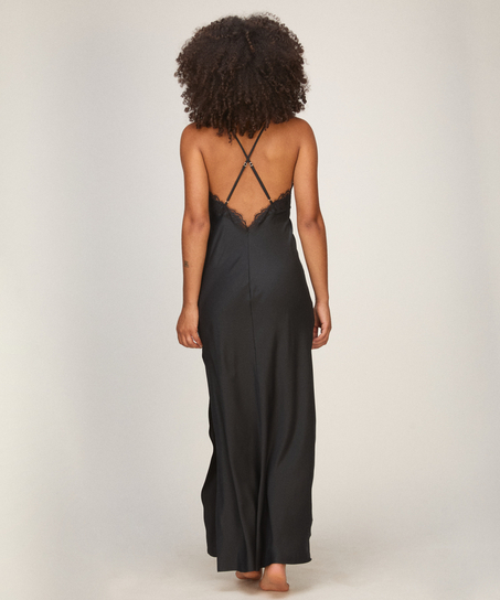 Long Slipdress Lana , Black