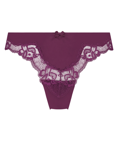 Lace & Shine Brazilian, Purple