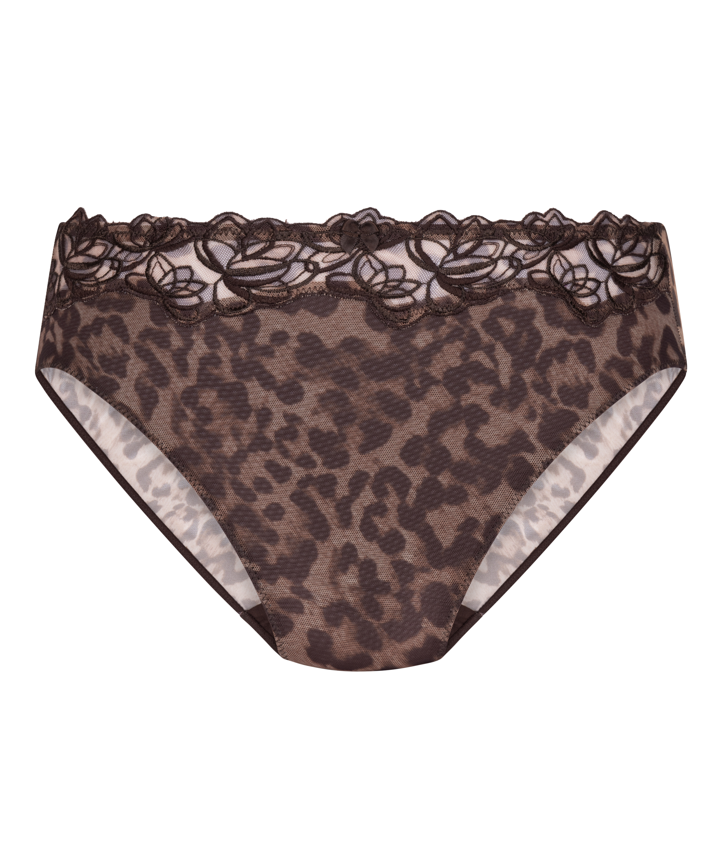 Diva High Knickers, Brown, main