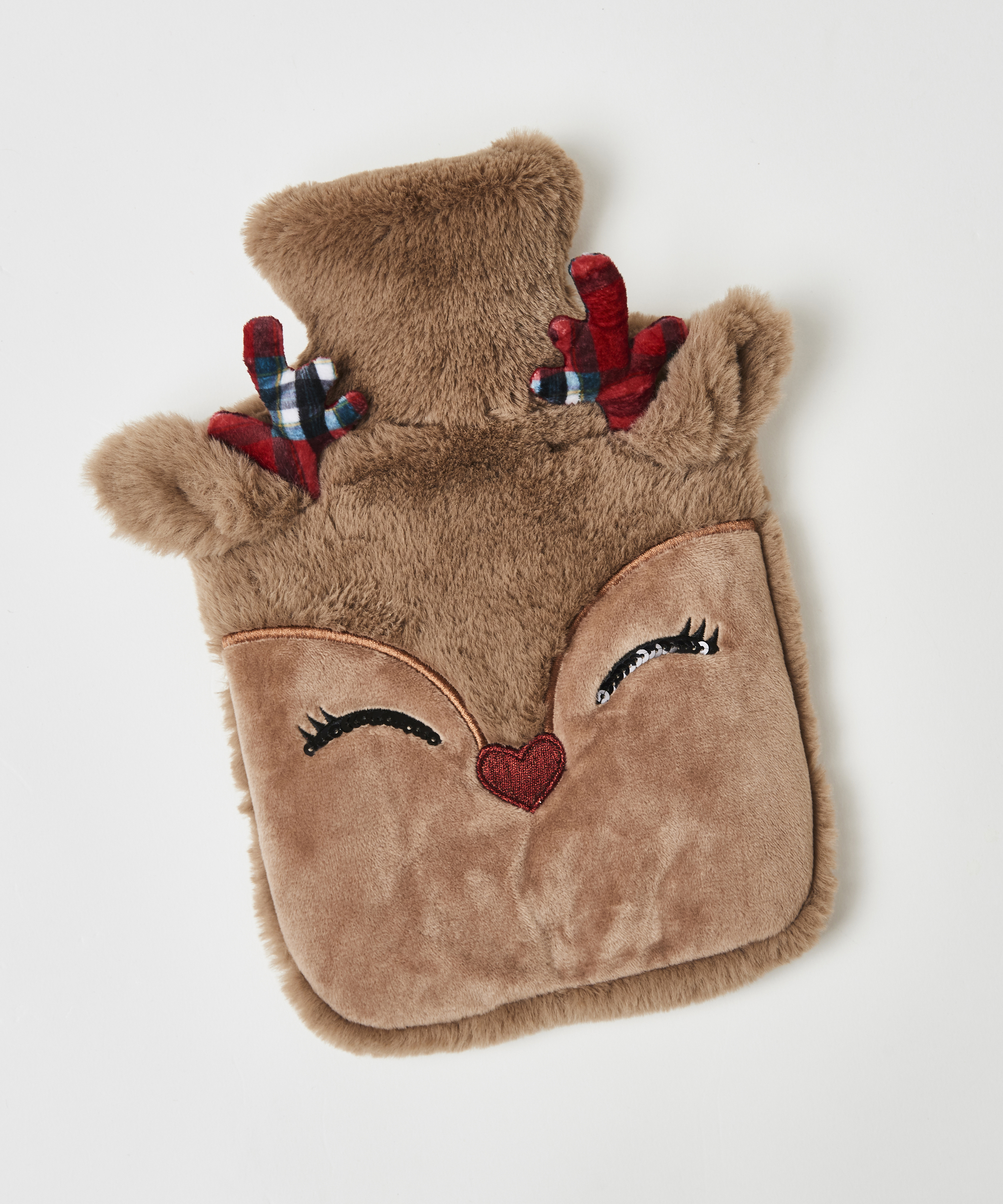 Hot water bottle, Gray, main