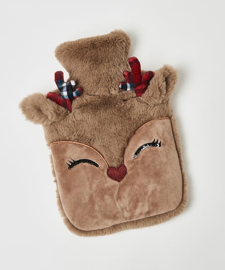 Hot water bottle, Gray