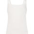 Singlet Tanktop Soft Cotton, Beige