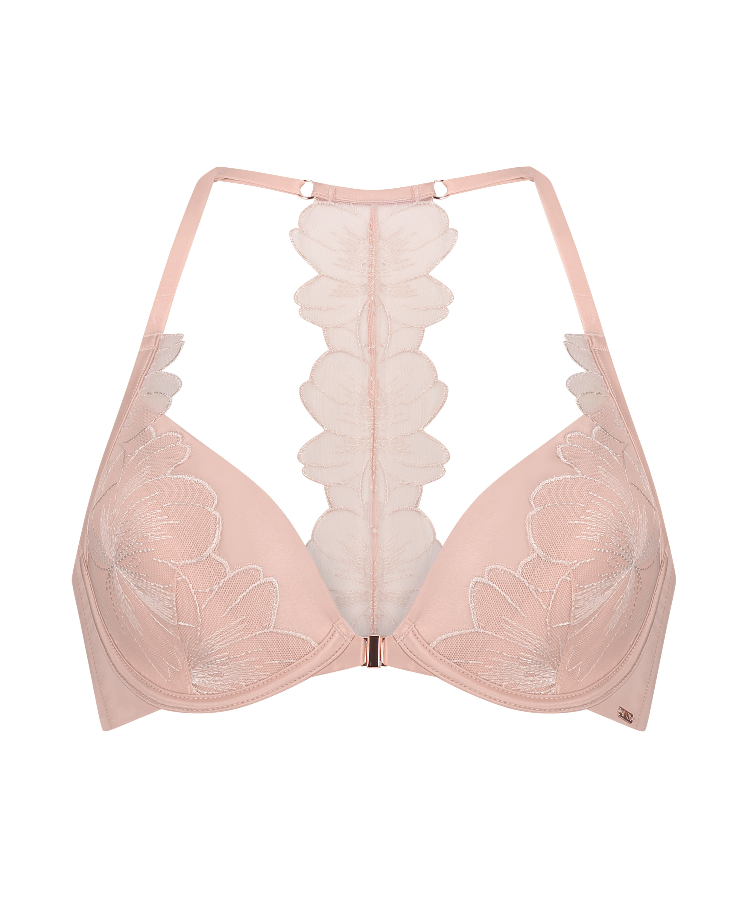 Sher Padded Underwired Bra, Pink, main