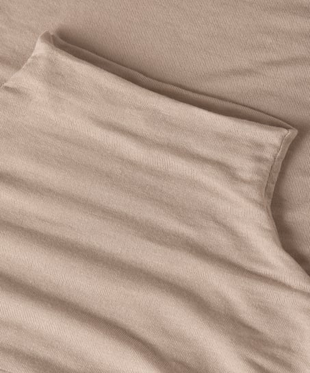 super soft Turtleneck shirt with Cashmere, Brown