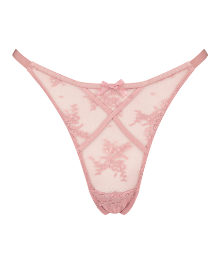 Briana high thong, Purple