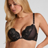 Dorothy Padded Underwired Bra, Black