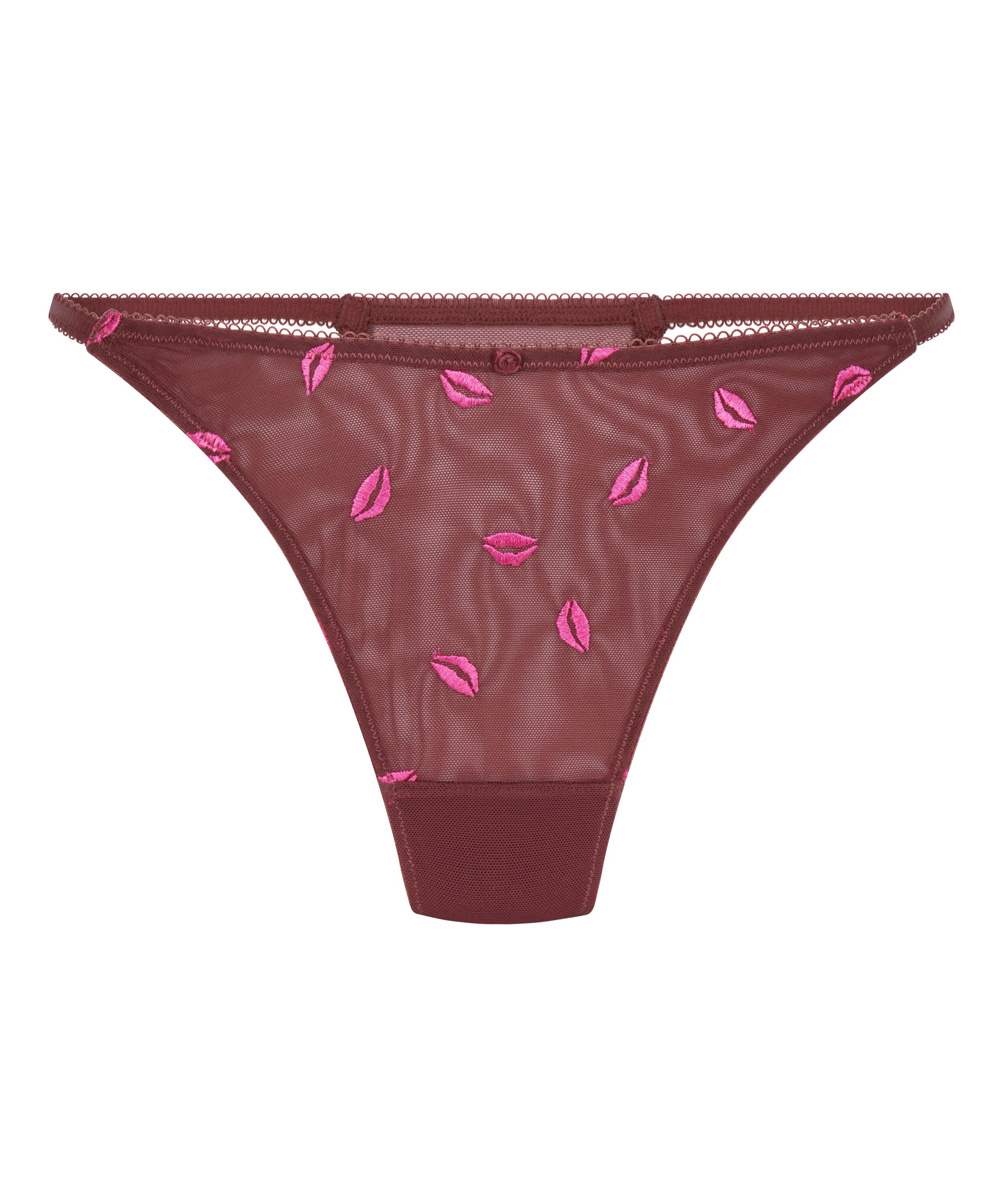 Frida Highleg Thong, Red