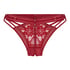 Emmeline Open Crotch Brazilian, Red
