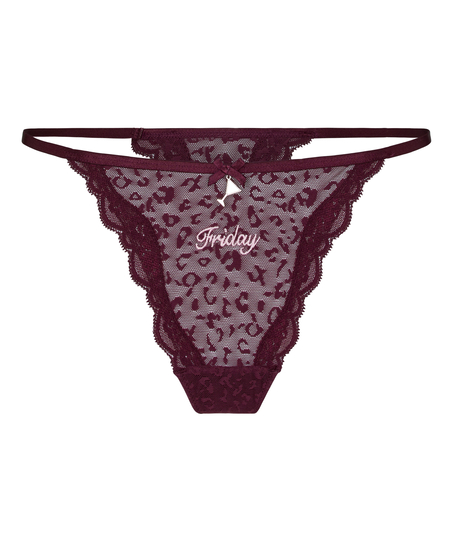 Thong Weekend, Red