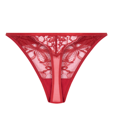 Marianna Highleg Thong, Red