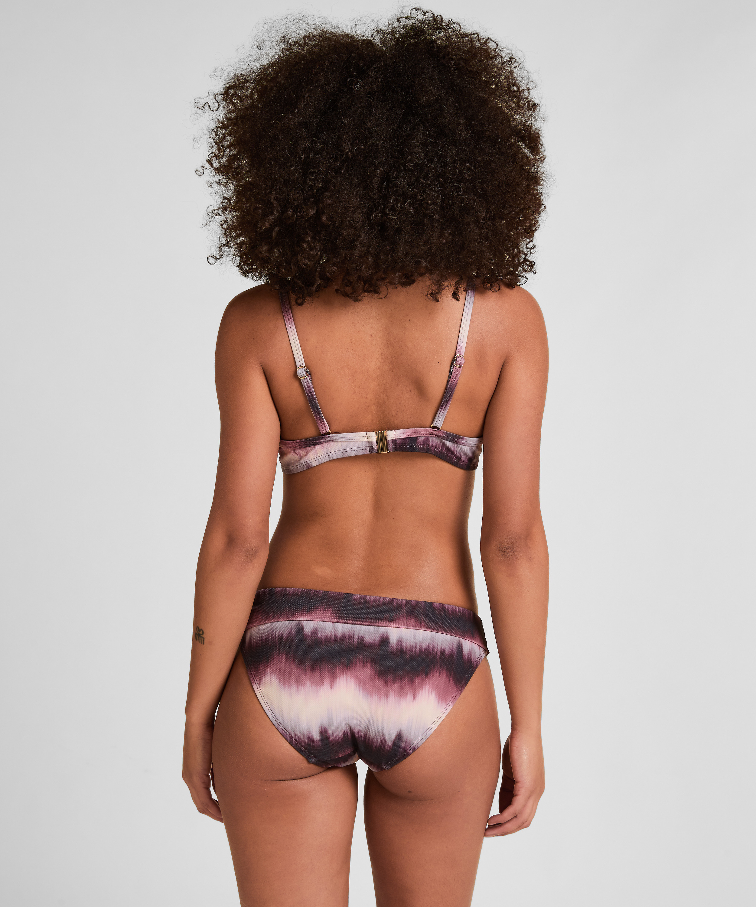 Padded Underwired Bikini Top Mauritius, Purple, main