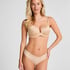 Padded Underwired Strapless Maximizer Bra, Beige