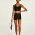 HKMX Sports bra The Comfort Level 1, Black