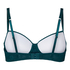 Isadora Padded Underwired Bra, Green