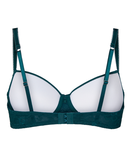 Isadora Padded Underwired Bra, Green