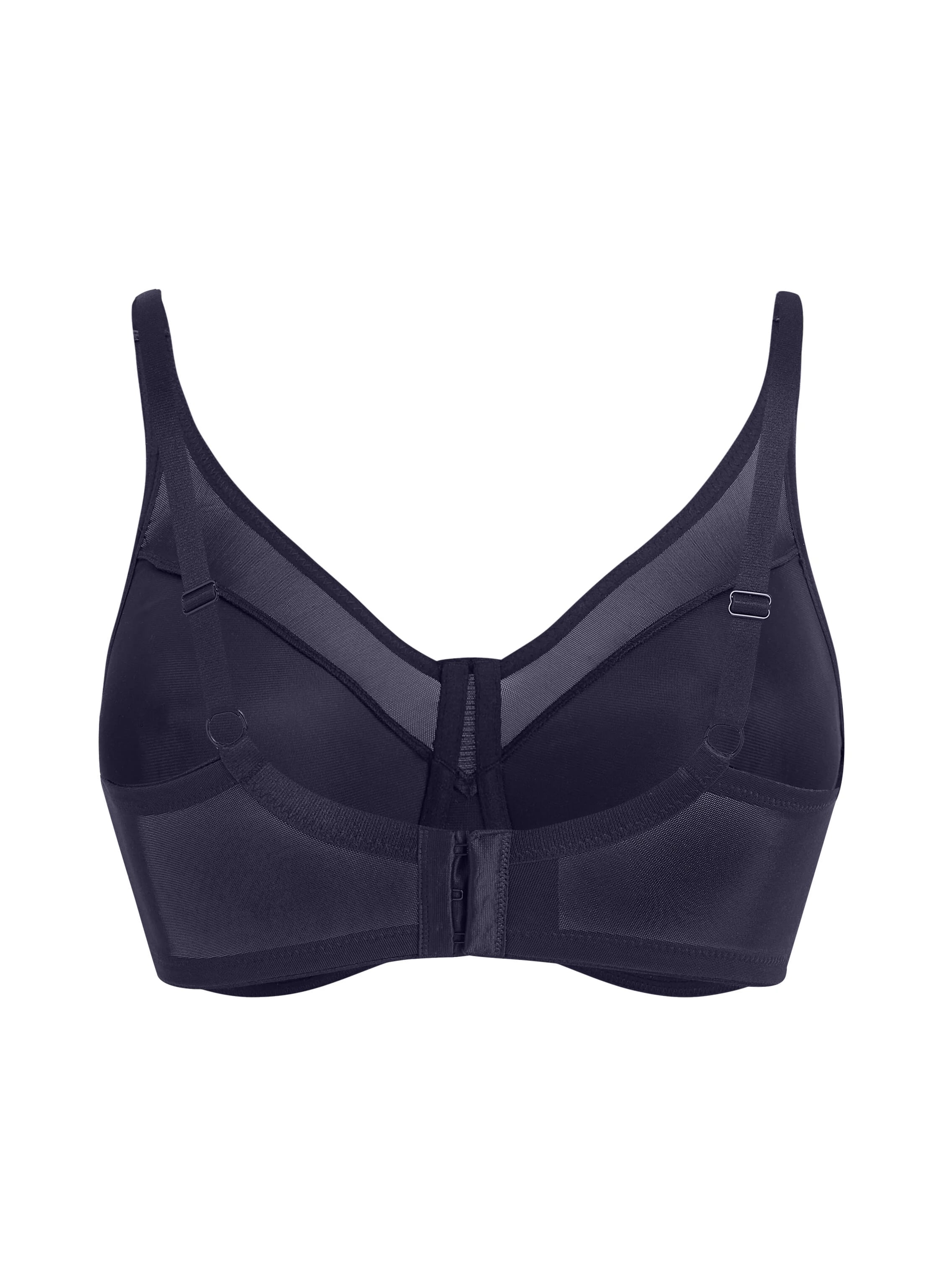 Nina Non-Padded Underwired Minimizer Bra, Blue, main