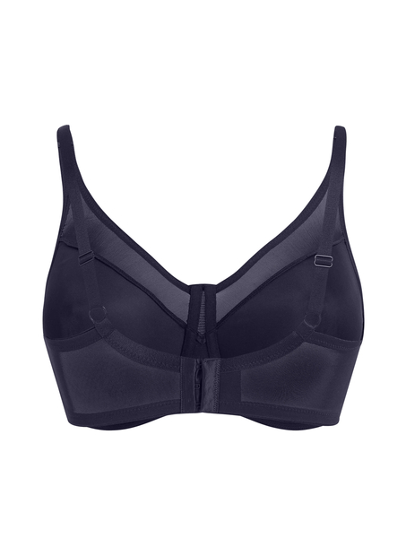 Nina Non-Padded Underwired Minimizer Bra, Blue