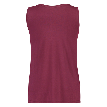 Jersey Lace Top, Red