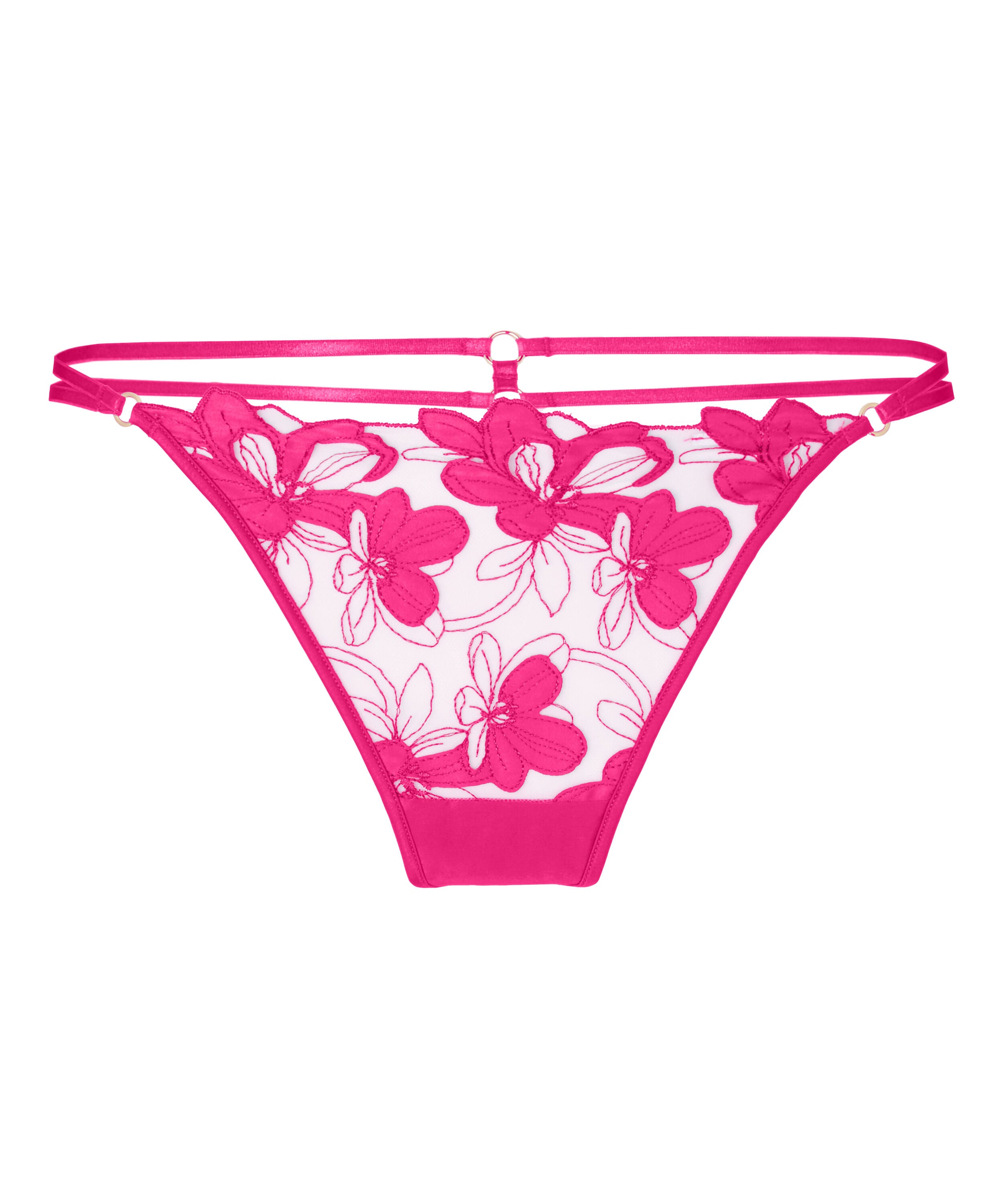 Highleg Thong Beatrice, Pink