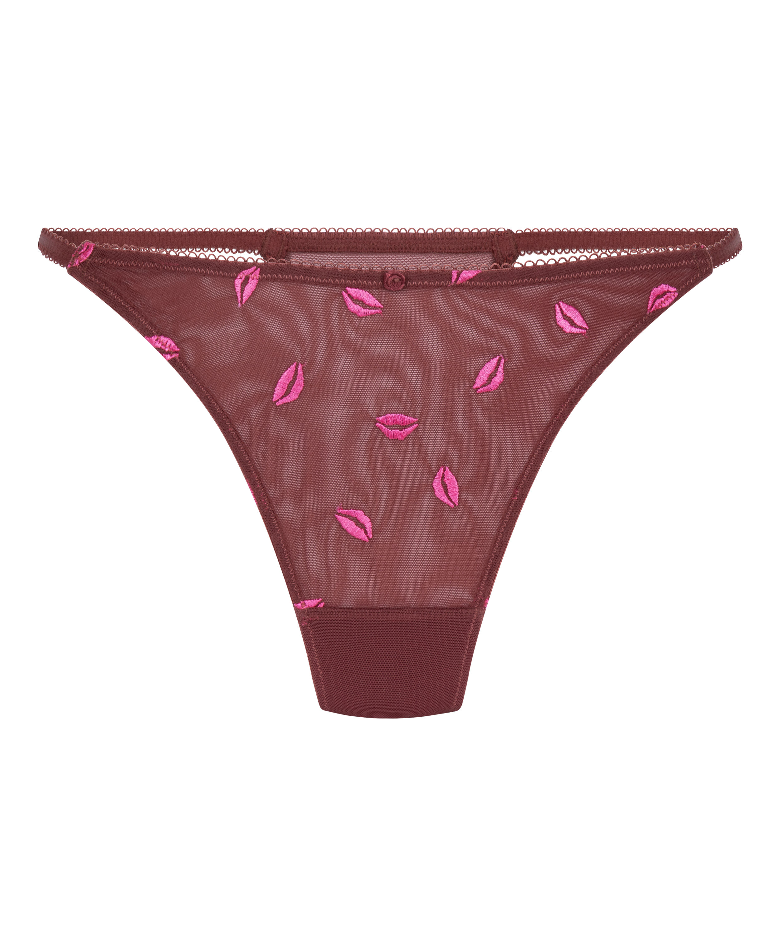 Frida Highleg Thong, Red