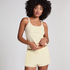 Pointelle Shorts, Yellow