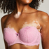 Marine Padded Underwired Bra, Pink