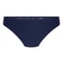 Lace Back Invisible Thong, Blue