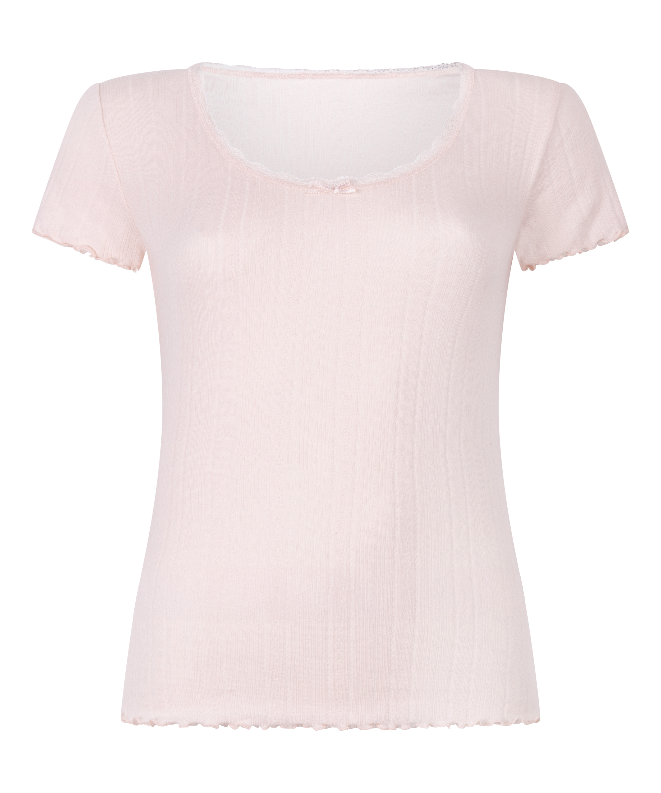 Pointelle Top Lace, Pink, main