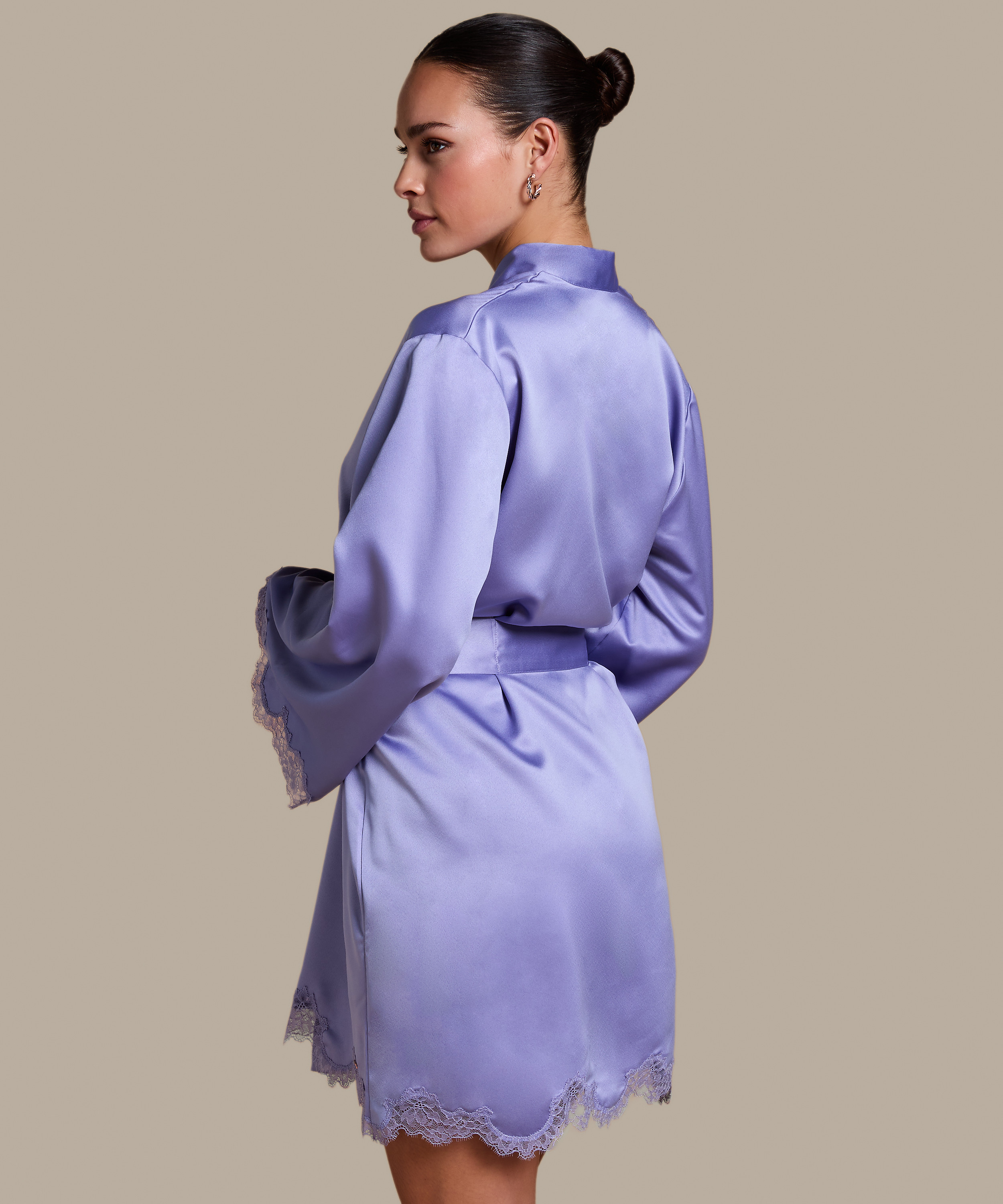 Sophia Kimono, Purple, main