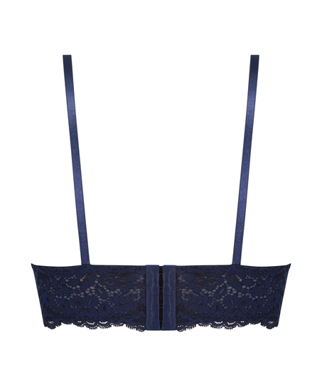 Rose Bralette, Blue