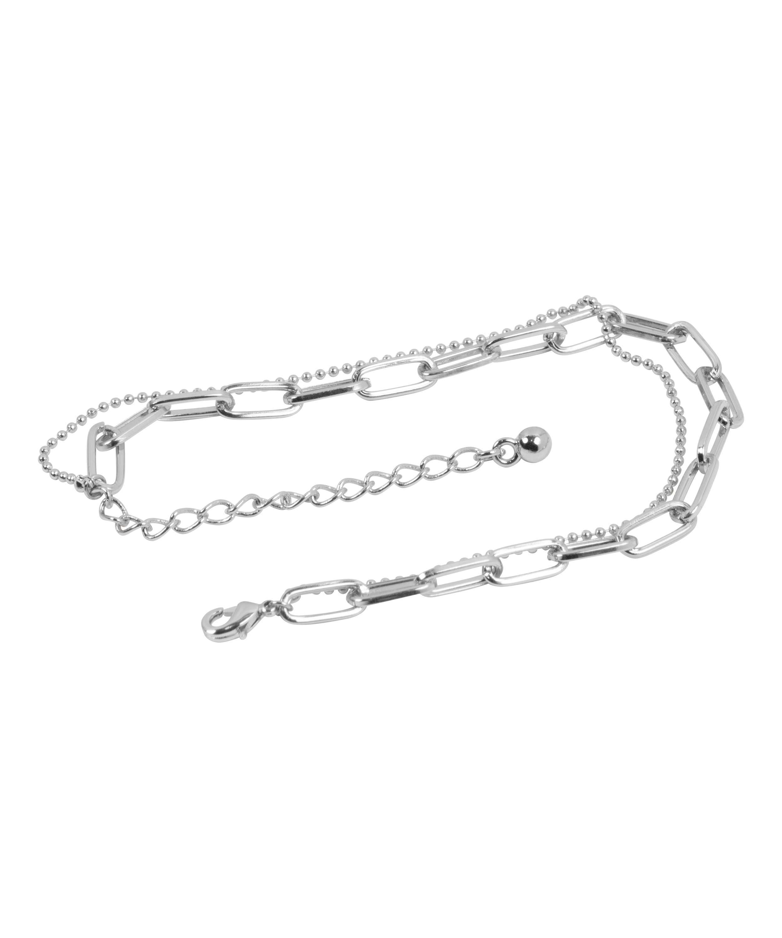 Chain Bracelet, Gray, main