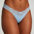 Madison Extra Low Thong, Blue