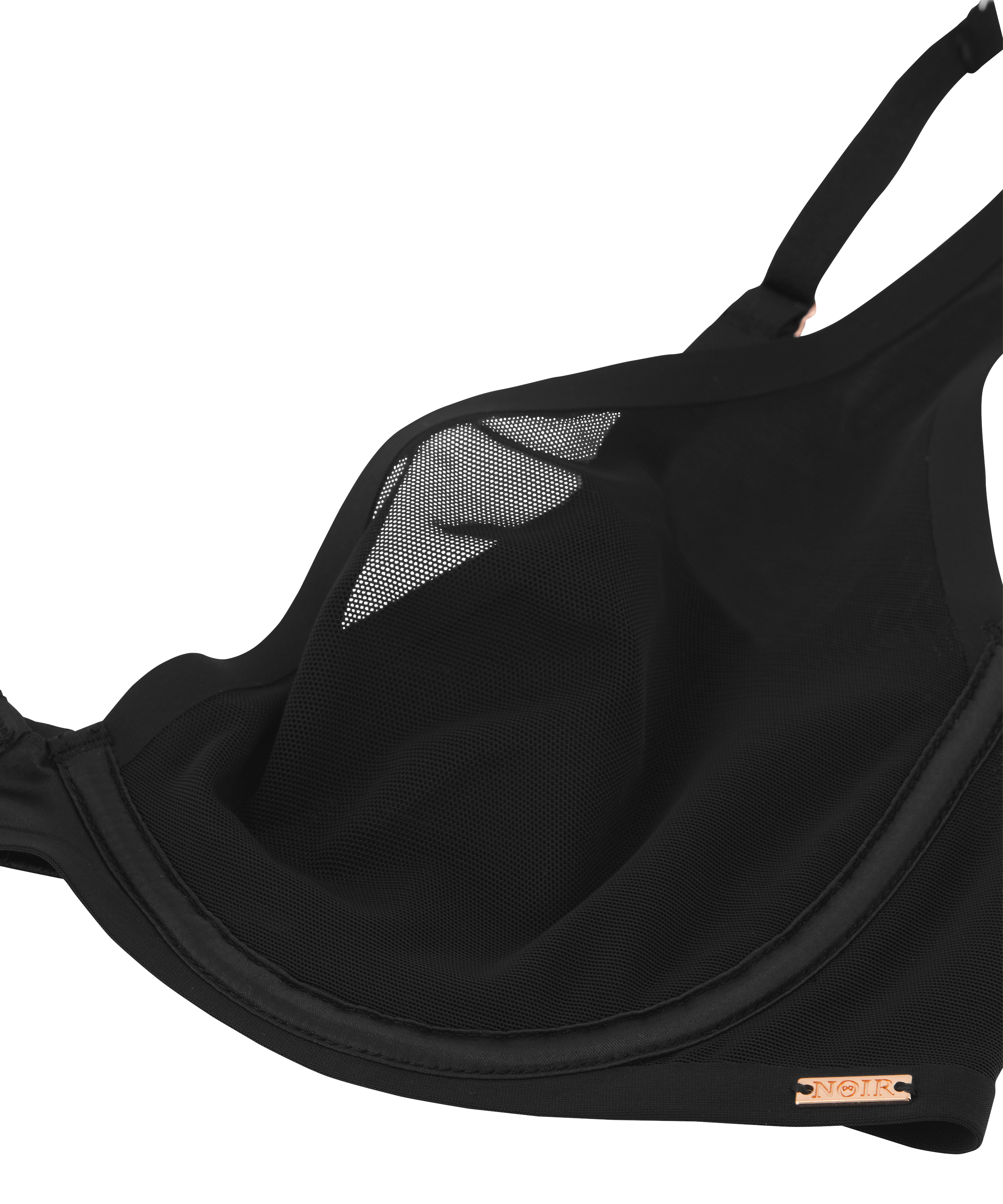 Essential Non-Padded Underwired Bra, Black, main
