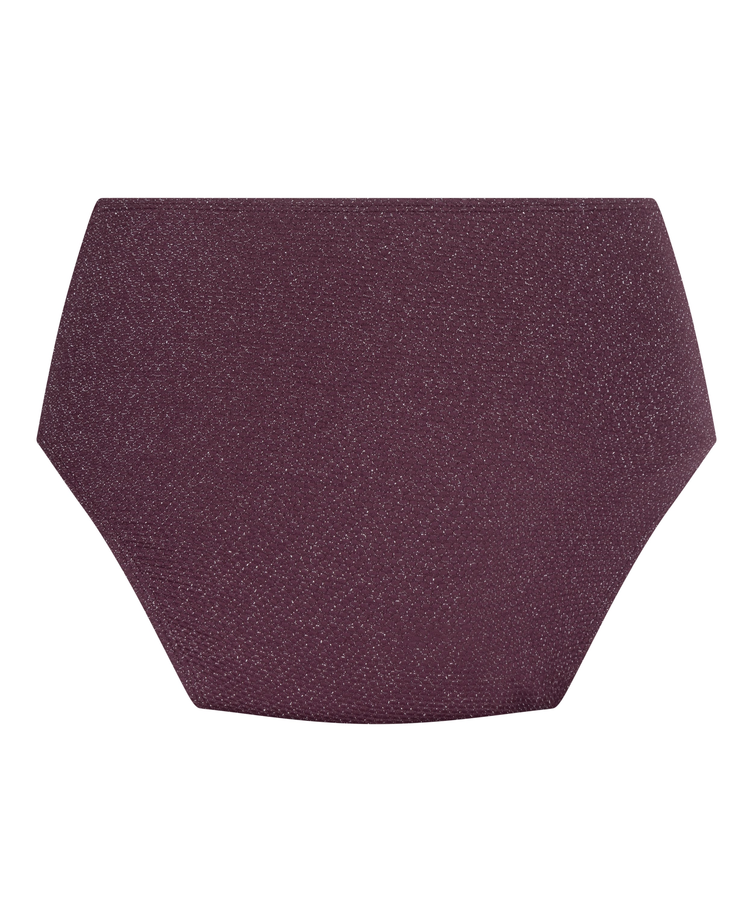 Panama High Waisted Bikini Bottom, Purple, main