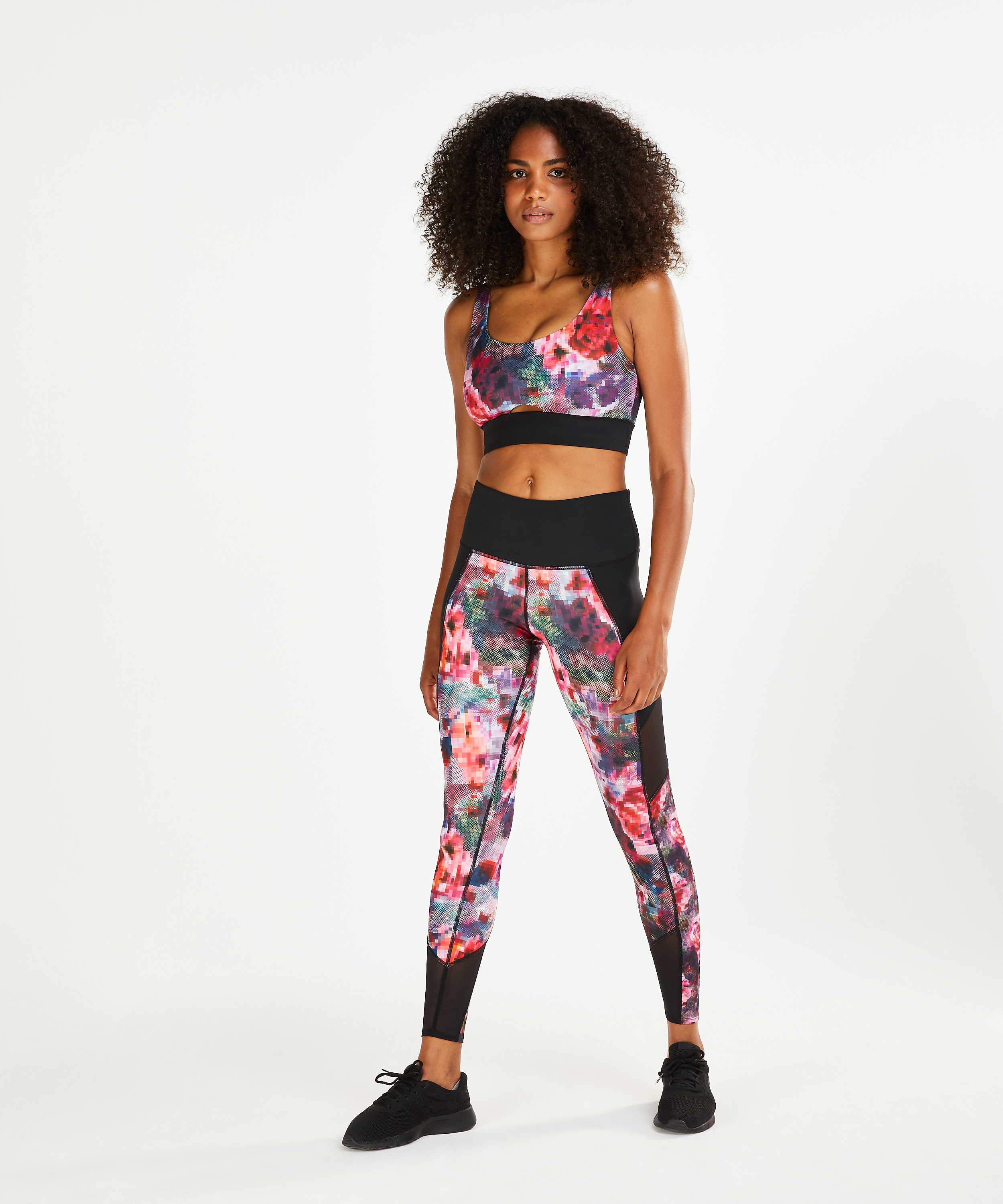 HKMX The Flex sports bra level 1, Red, main