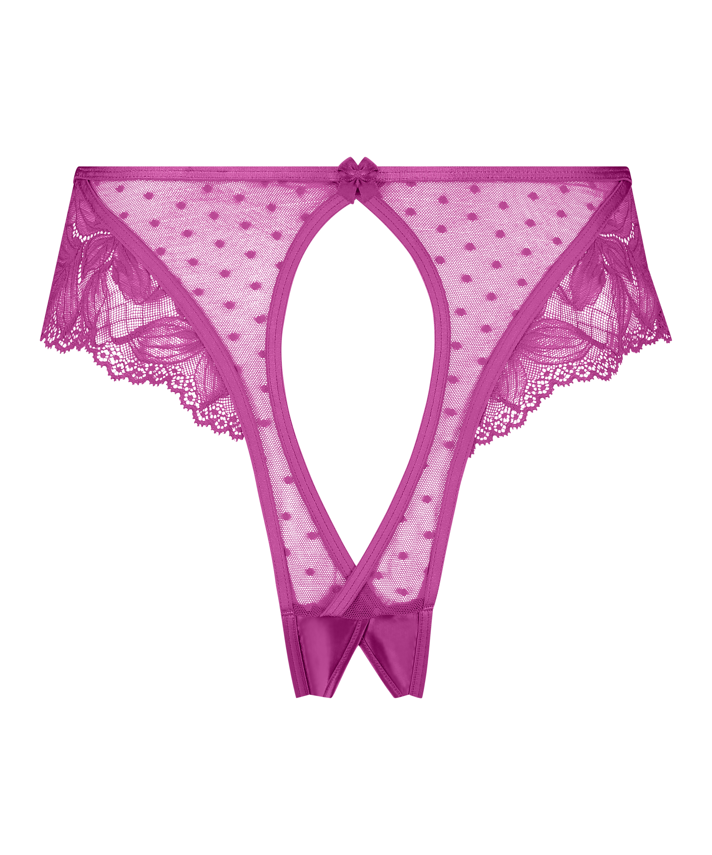 Lulu Open Crotch Brazilian, Purple, main