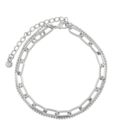 Chain Bracelet, Gray