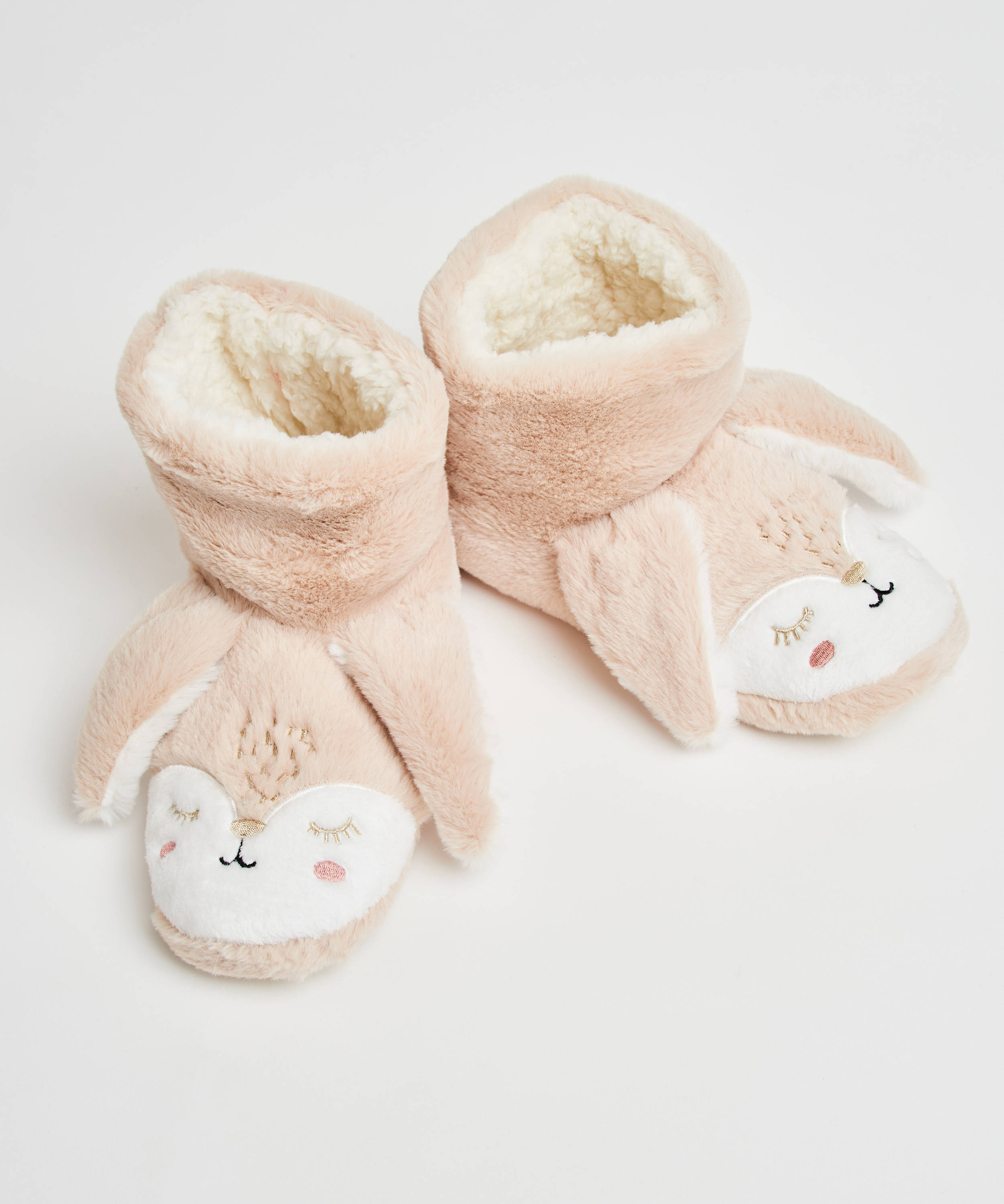 Rabbit slippers, Beige, main