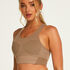 HKMX Seamless Sports Bra, Gray