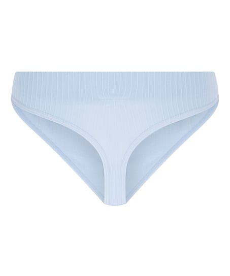 Dianne High Leg Thong, Blue