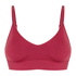 Dide Triangle Bralette, Red