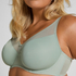 Nina Non-Padded Underwired Minimizer Bra, Green