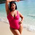Shaping Naples Swimsuit, Pink