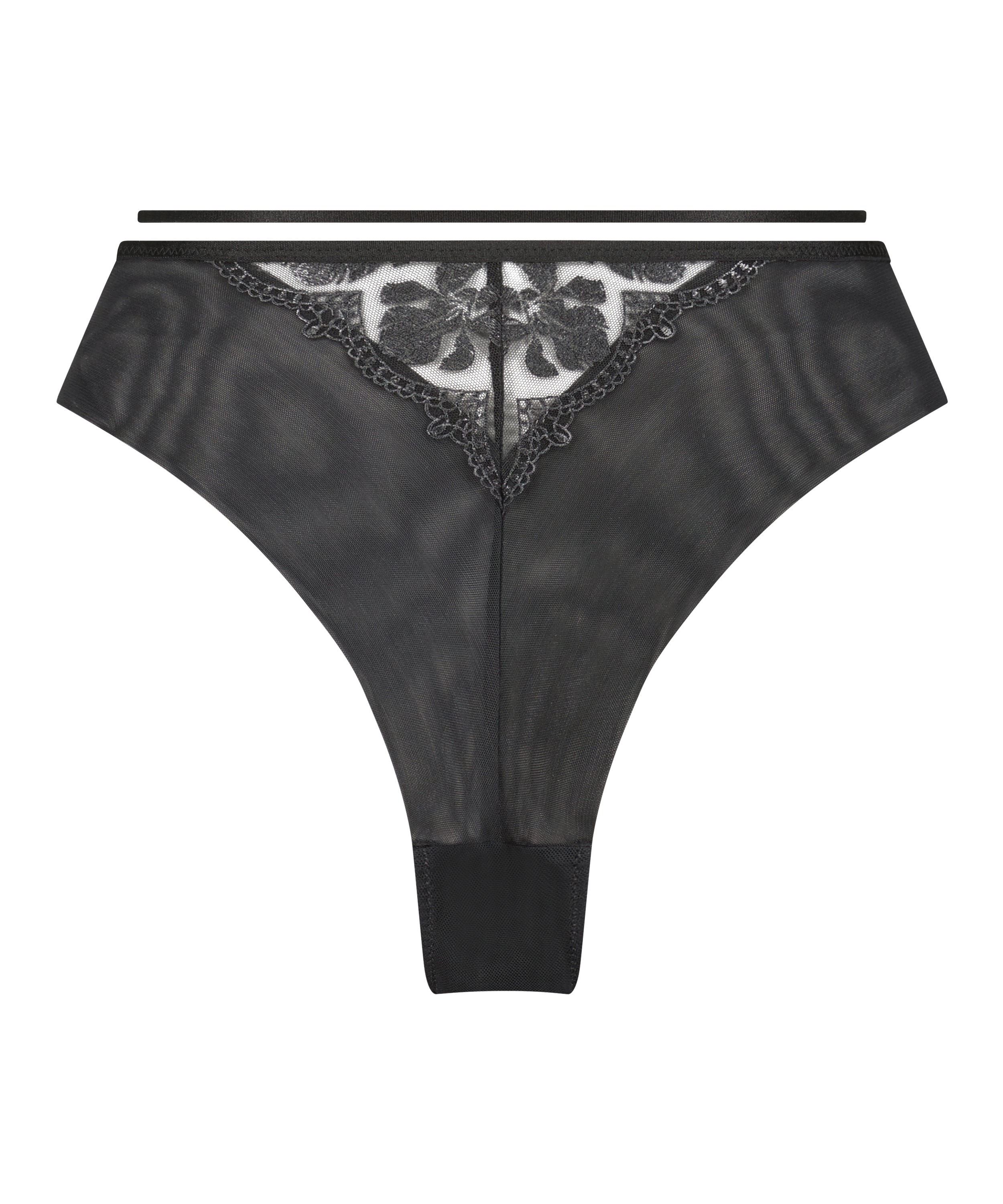 Mila High Leg Brazilian, Black, main