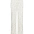 Pyjama Pant Loose Pointelle, White