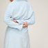Robe Fluffy Fleece, Blue