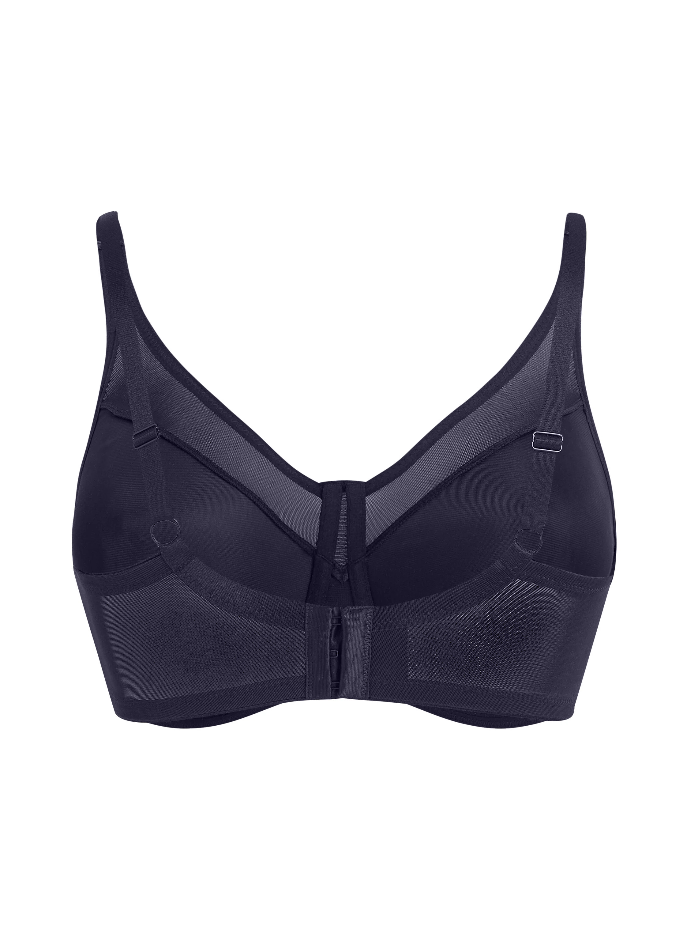 Nina Non-Padded Underwired Minimizer Bra, Blue, main